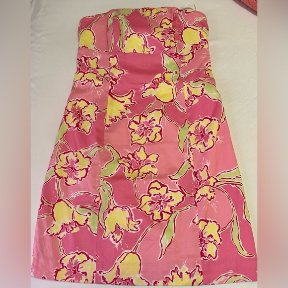 Lilly Pulitzer Strapless Dress - Picture 2 of 4